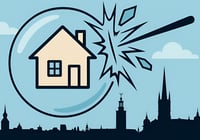 Har vi en bostadsbubbla i Sverige 2025 – och när spricker den?